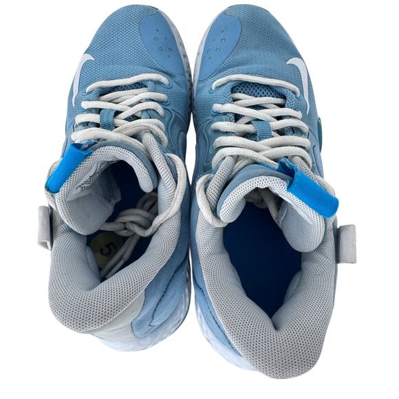 Nike Kd Trey 5 VII Cerulean Basketball Shoes Mens Size 5 Blue Lace Up AT1200-001 - Picture 5 of 9